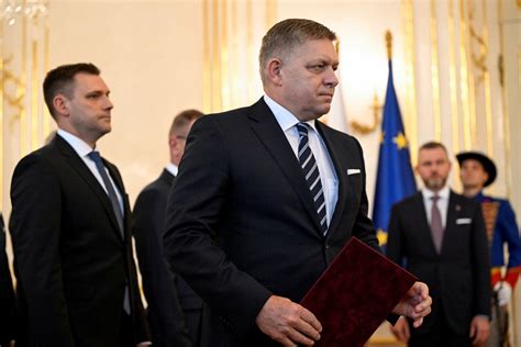 Slovak Prime Minister Robert Fico Vows Slovakia Will Not Fund Ukraine’s Military Operations
