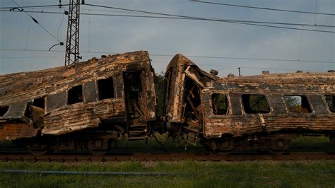 Ukraine’s Rail Network Shattered by Russian Strikes: Over 600 Locomotives Destroyed